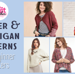 Jumper and Cardigan Patterns For Beginner Knitters