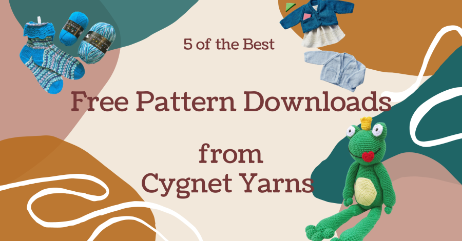 5 of the Best Free Pattern Downloads From Cygnet Yarns!