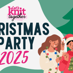 Our Let’s Knit Together Christmas Party 2025