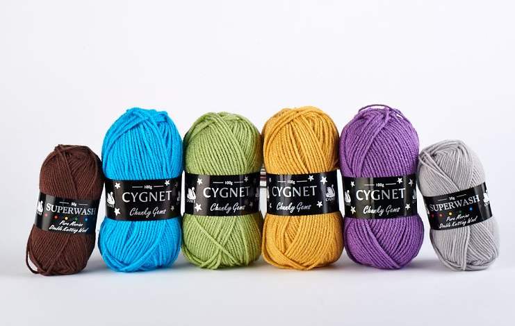 Cygnet release glittery new chunky yarn