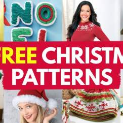 15 FREE Christmas Patterns You Should Be Starting Right Now