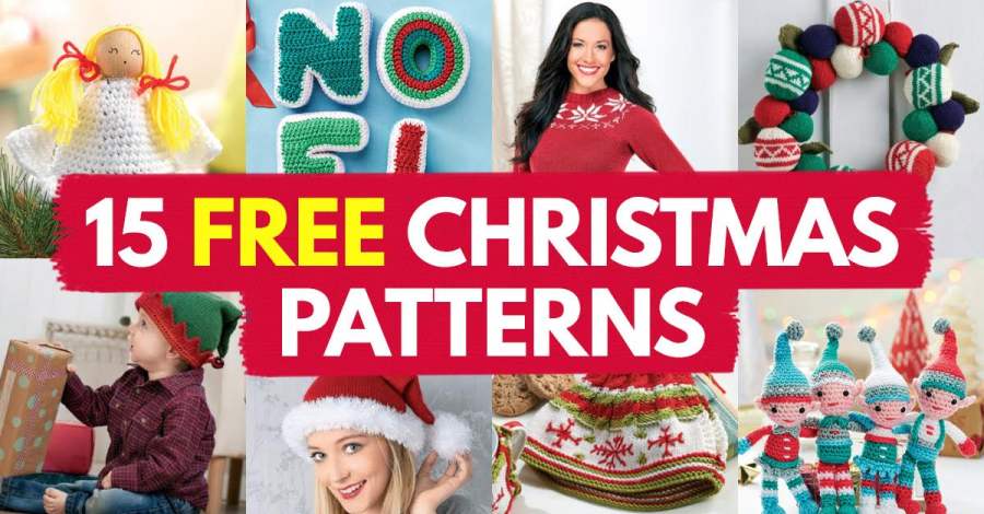 15 FREE Christmas Patterns You Should Be Starting Right Now