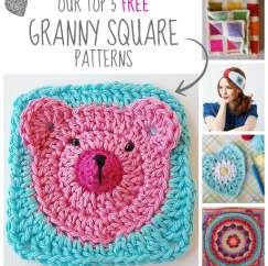 Our Top 5 Free Granny Square Patterns