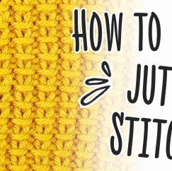 How To Knit Jute Stitch