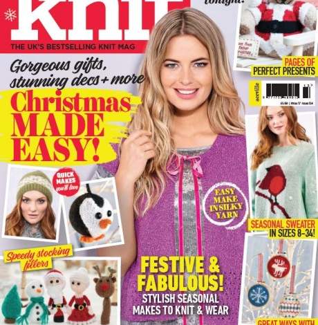 EXCLUSIVE PREVIEW! Let’s Knit Christmas Special, issue 124