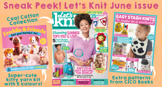Sneak Peek! Let’s Knit Issue 184 June 2022