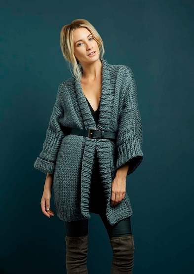 Yes, You CAN Look Stylish in a Cardigan Knitting Blog