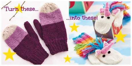Make Our Unicorn Mitts In Adult Size!