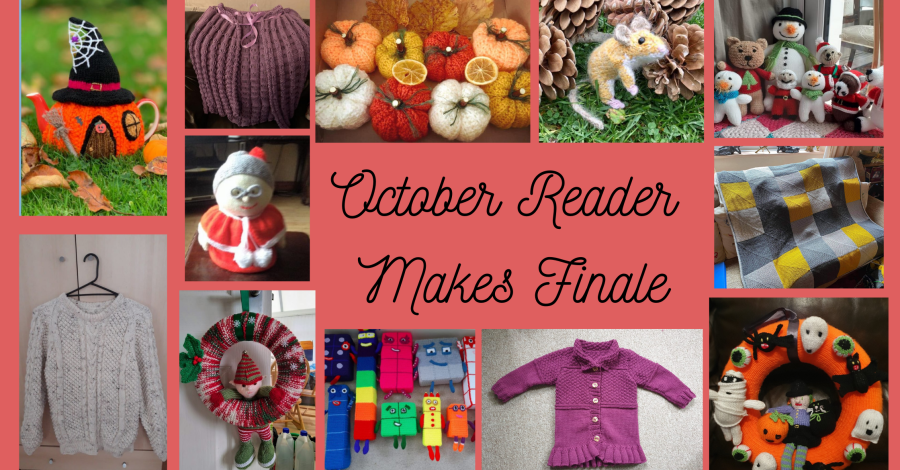 October Let’s Knit Readers’ Makes Finale