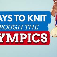 11 Ways To Knit Through The Olympics (And All The Patterns Are Free!)