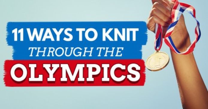 11 Ways To Knit Through The Olympics (And All The Patterns Are Free!) Knitting Blog