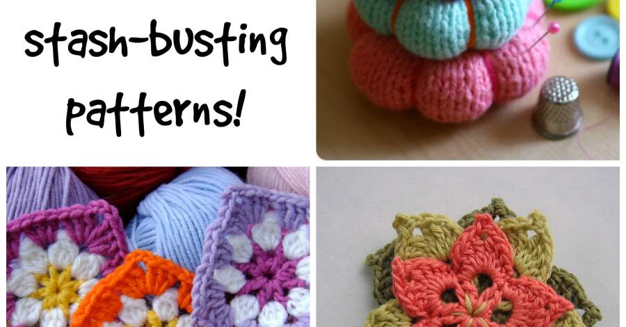 Our top 9 FREE stash-busting patterns