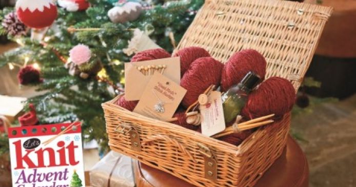 #LKadvent - win a luxury festive hamper from The Little Knitting Company! Knitting Blog