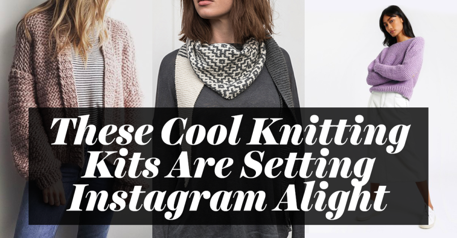 These Cool Knitting Kits Are Setting Instagram Alight