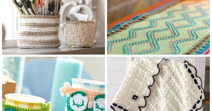 Top 10 Crochet Homewares Knitting Blog