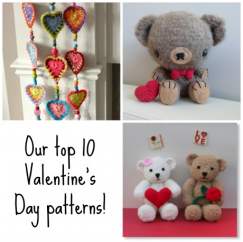 Our top 10 Valentine’s patterns