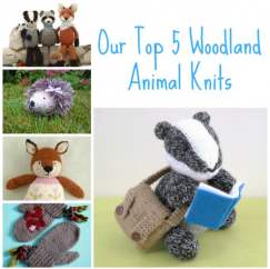Our Top 5 Woodland Animal Knits