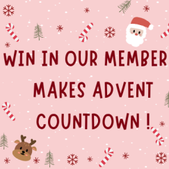Win in our Members’ Makes Advent Countdown!
