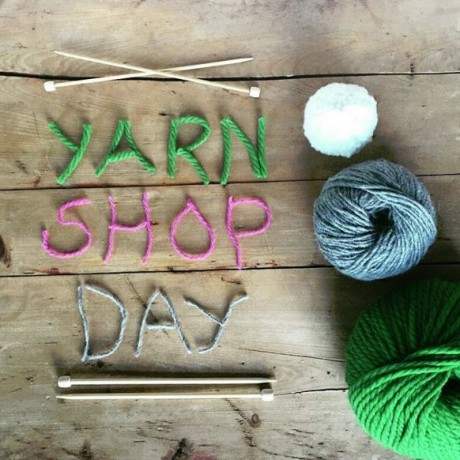 Yarn Shop Day 2016 - you came, you saw, you ate cake!