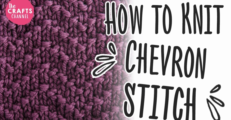 How to Knit Chevron Stitch