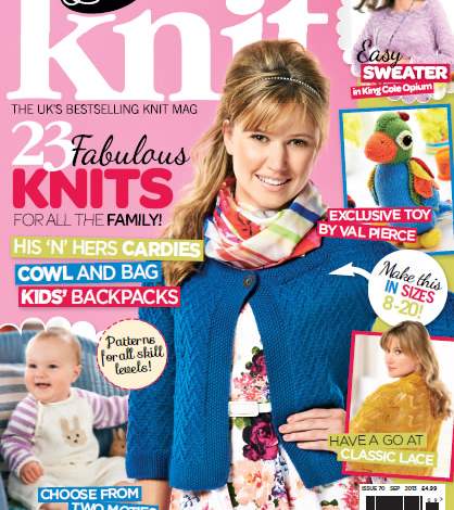 September issue of Let’s Knit: out now!