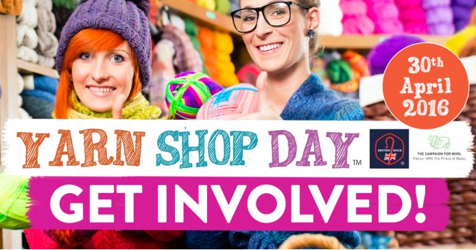 Yarn Shop Day - it’s coming! Knitting Blog