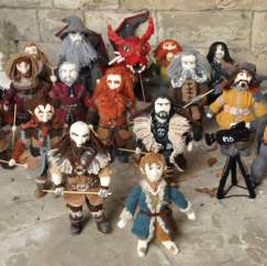 “You can’t imagine the smiles I get”: Denise Salway knits The Hobbit!