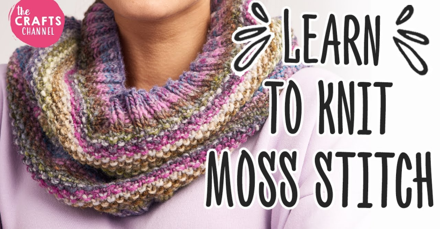 Learn to Knit Moss Stitch With Stuart Hillard