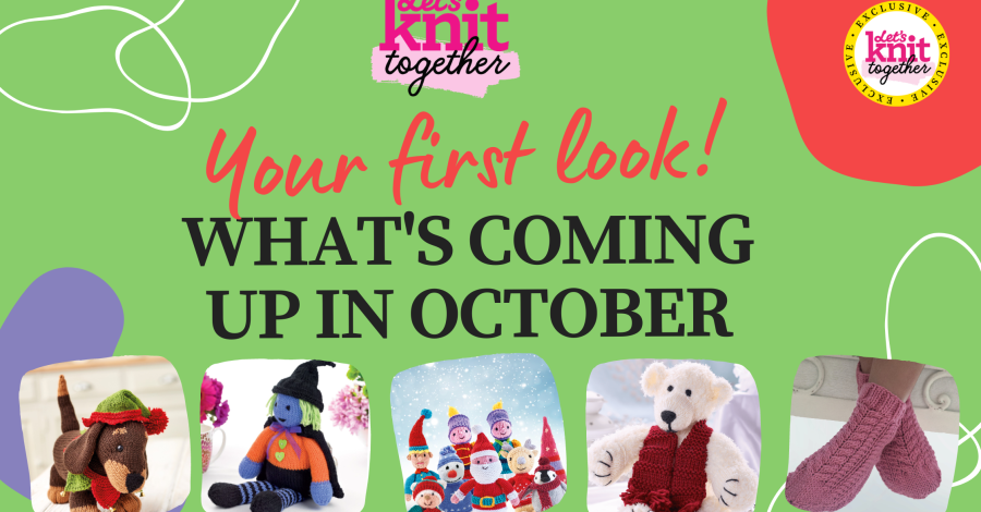 What’s Happening on Let’s Knit Together this October