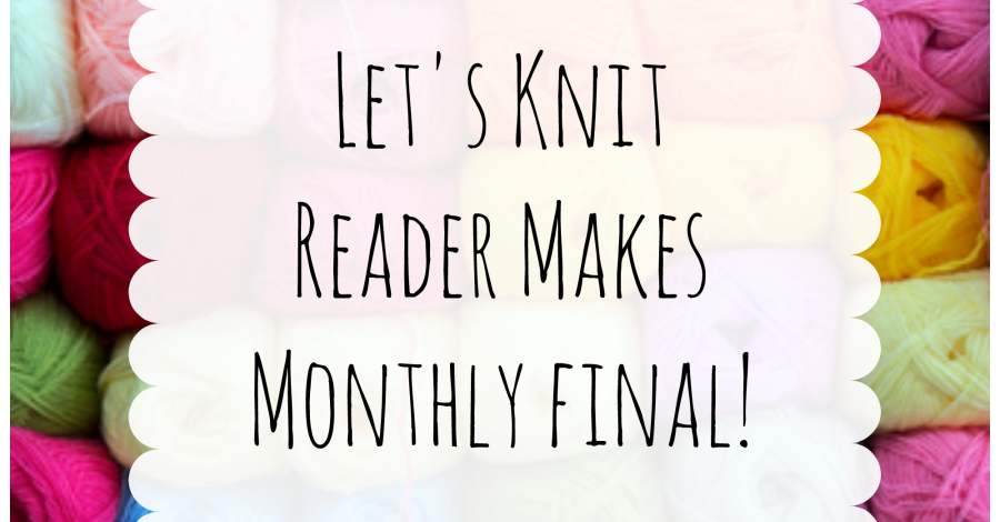 April Reader Makes Monthly Final!