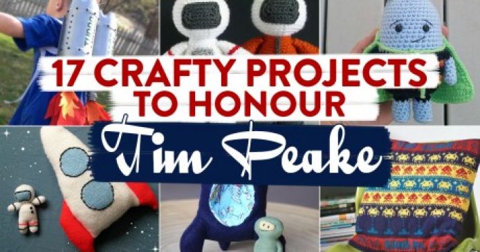 17 Crafty Projects To Honour Tim Peake! Knitting Blog