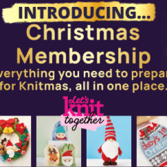 What’s Included in a Let’s Knit Together Christmas Membership?