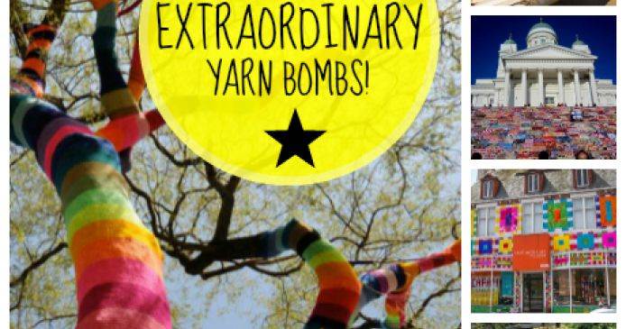 Top 5 extraordianary yarn bombs Knitting Blog