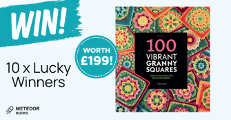 Win 100 Vibrant Granny Squares Crochet Book worth £19.95 Knitting Giveaway