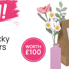 Win a Hobbycraft Floral Blooms Crochet Kit worth £10