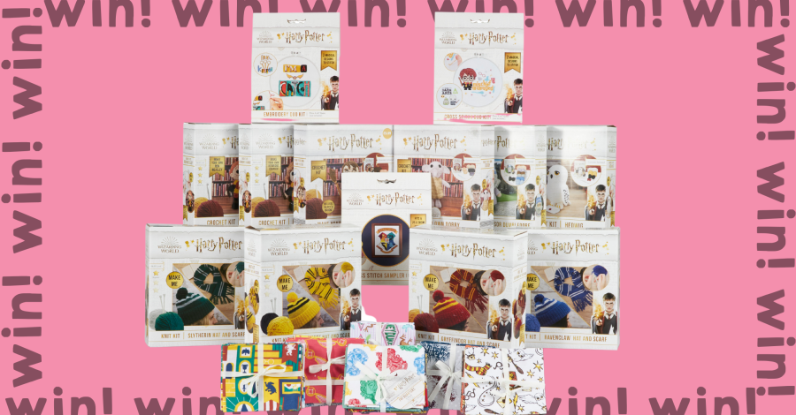 Win Harry Potter craft kits and fat quarters! Knitting Giveaway