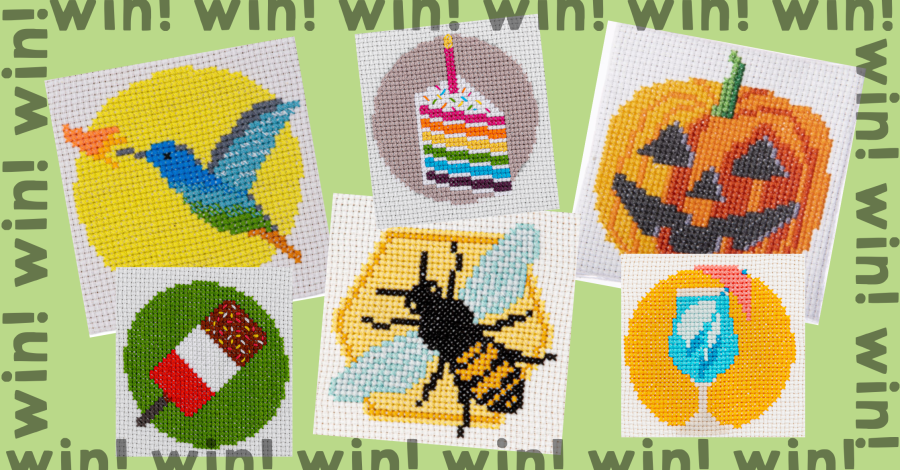 Win a cross stitch bundle from STITCHFINITY! Knitting Giveaway
