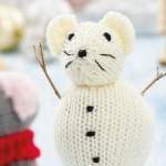 Christmas Mouse and Snow Mouse Knitting Pattern