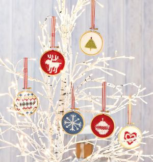 Hoop Christmas Tree Decorations