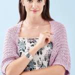 Learn to Knit a Drop Stitch Shrug Knitting Pattern