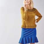 No-Sew Fair Isle Sweater Knitting Pattern
