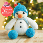 Jasper the Snowman Knitting Pattern Knitting Pattern
