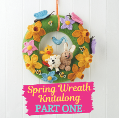 Spring Wreath KAL: Part One Knitting Pattern