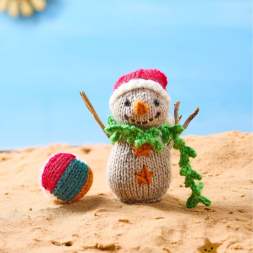 Vacay Vibes Santa Set: Part One - Sandman, Palm Tree and Beach Ball Knitting Pattern