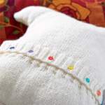 Owl Cushion Knitting Pattern