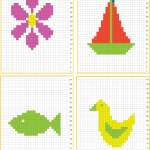 Easy Knitted Intarsia Baby Blocks Toy Knitting Pattern