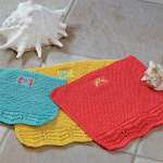 Easy Knitted Washcloths Knitting Pattern