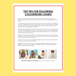 How to Knit: Top Tips for Colourwork Charts Knitting Pattern