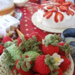 Knitted Strawberries Knitting Pattern