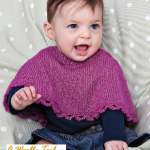 Pretty Baby Poncho Knitting Pattern